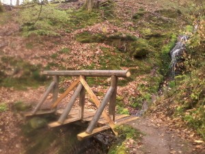 La passerelle terminée